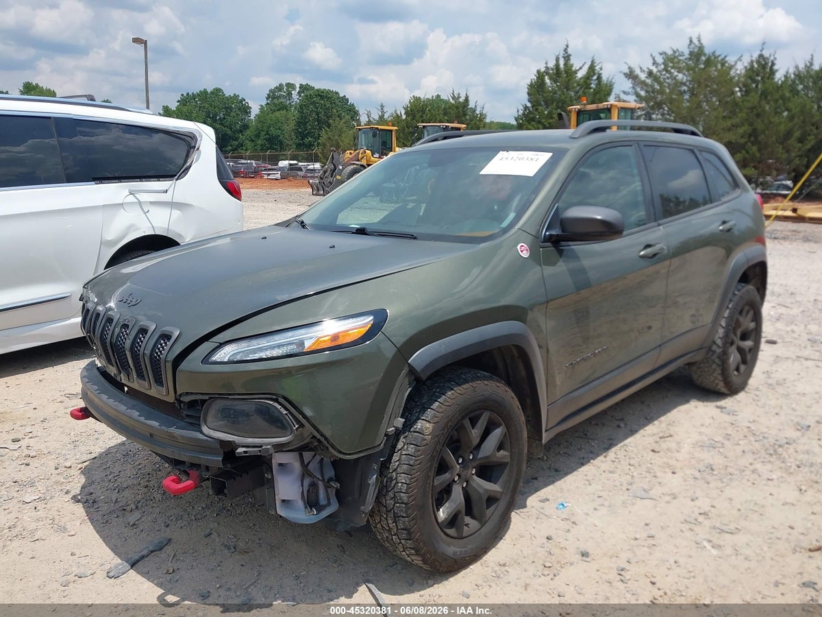 2018 JEEP CHEROKEE TRAILHAWK 4X4 — снимка 2