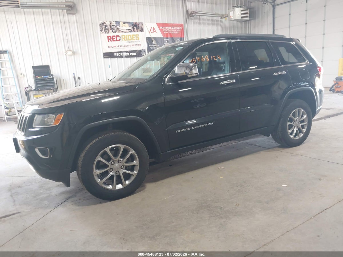 2016 JEEP GRAND CHEROKEE LIMITED — снимка 2