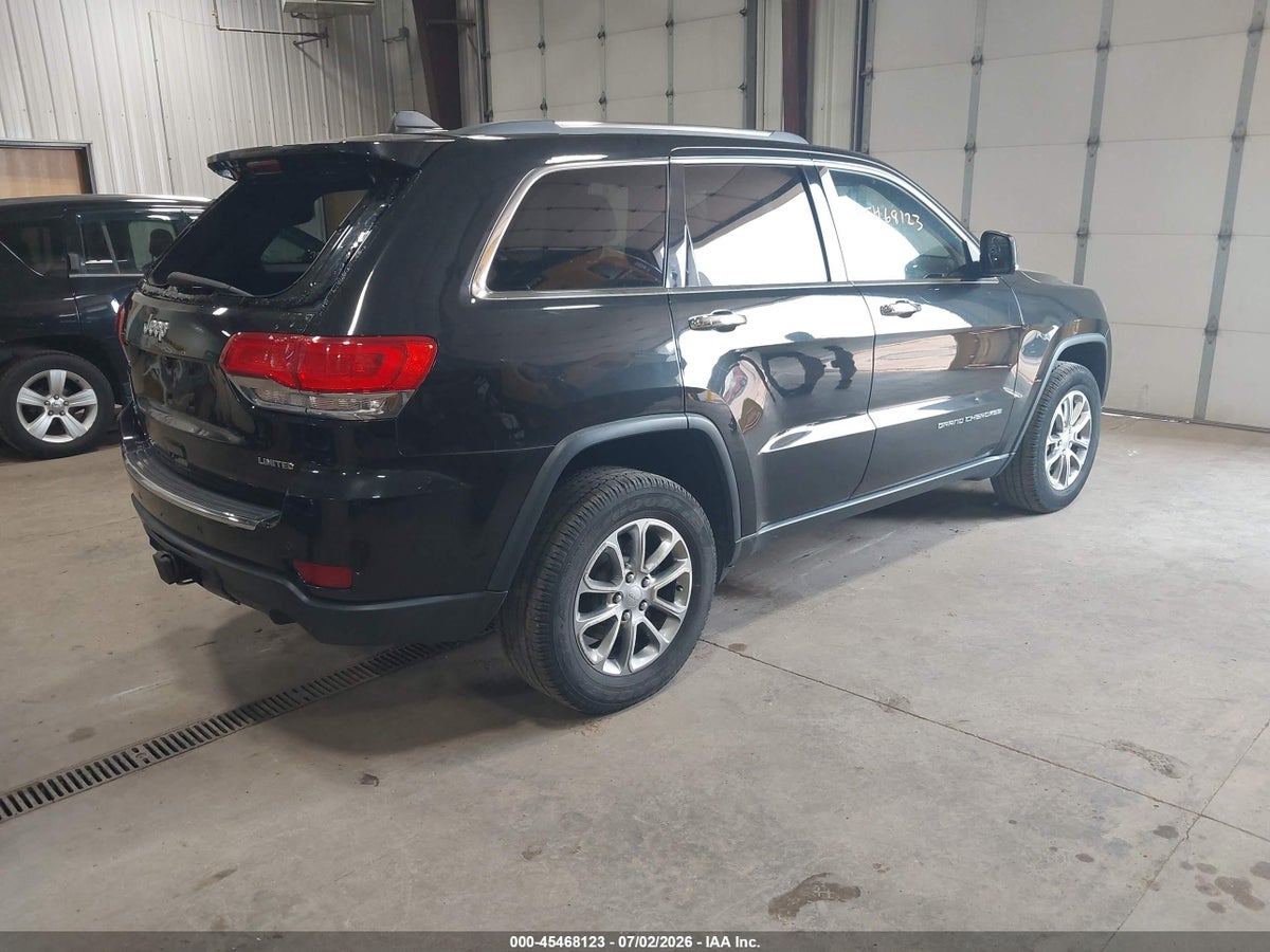 2016 JEEP GRAND CHEROKEE LIMITED — снимка 4