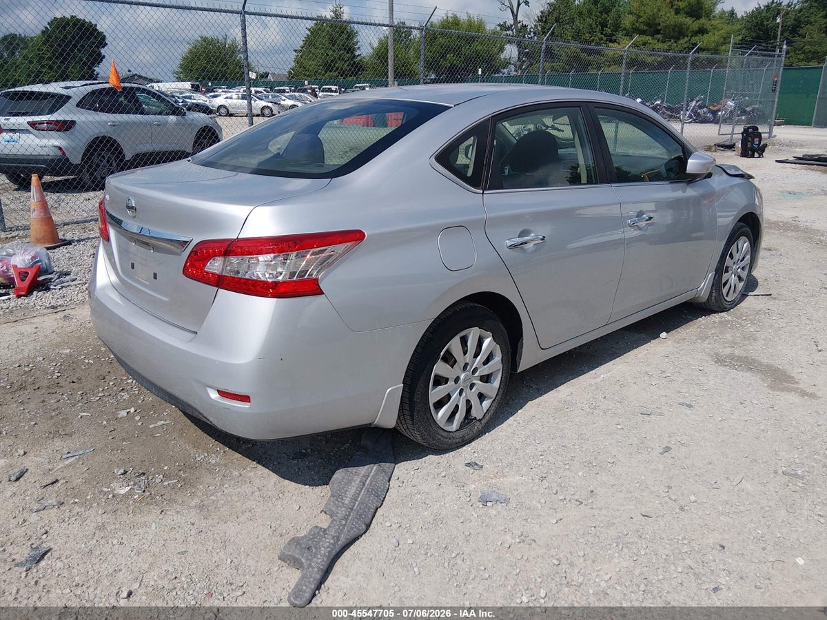2015 NISSAN SENTRA S — снимка 4