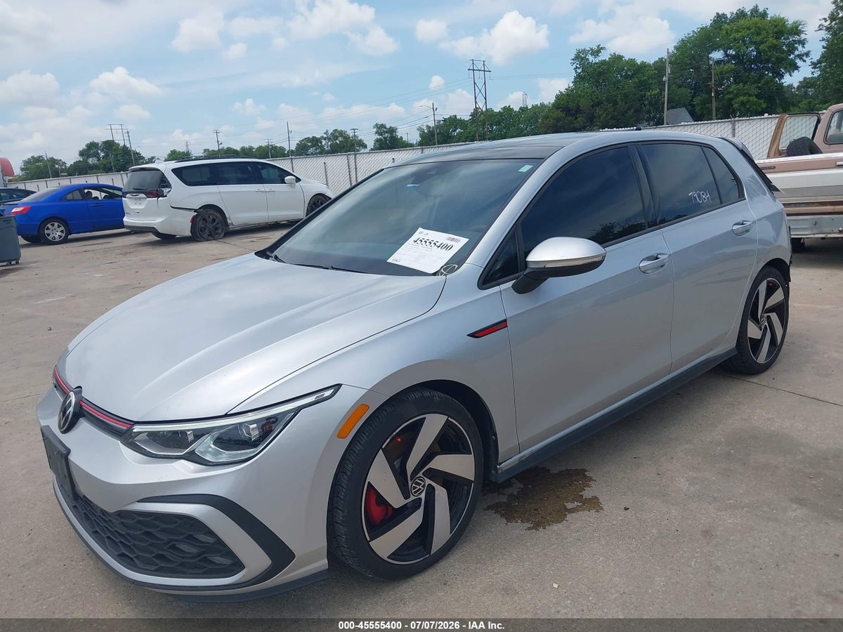 2022 VOLKSWAGEN GOLF GTI 2.0T SE — снимка 2