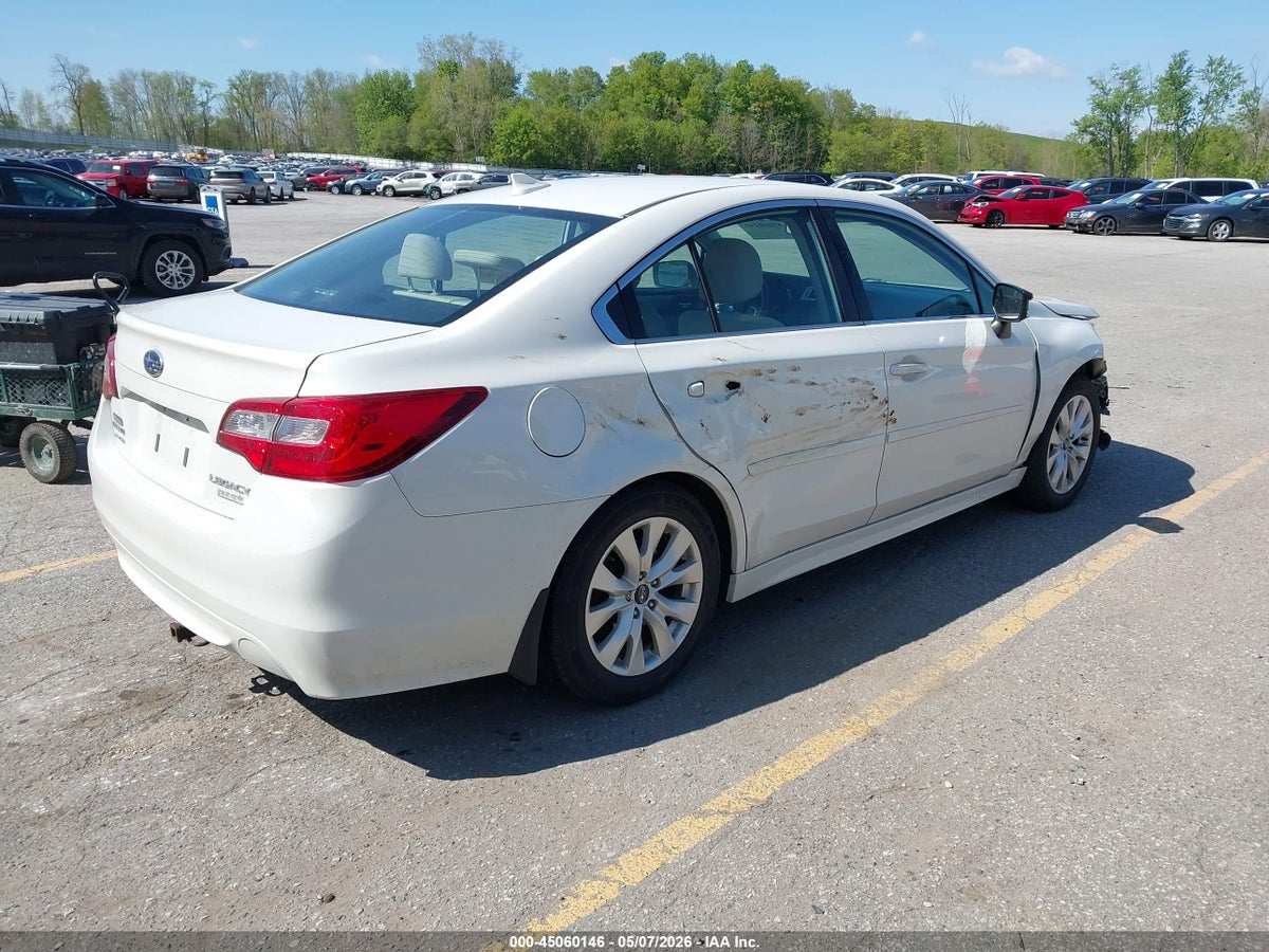 2016 SUBARU LEGACY 2.5I PREMIUM — снимка 4