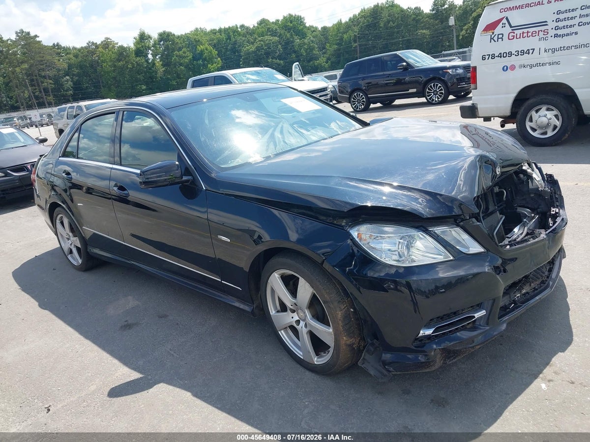 2012 MERCEDES-BENZ E 350