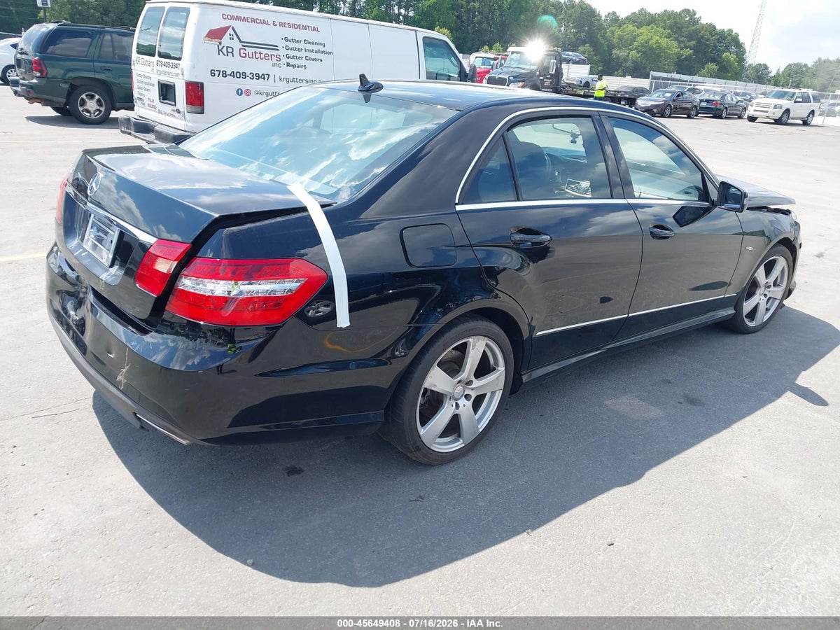 2012 MERCEDES-BENZ E 350 — снимка 4