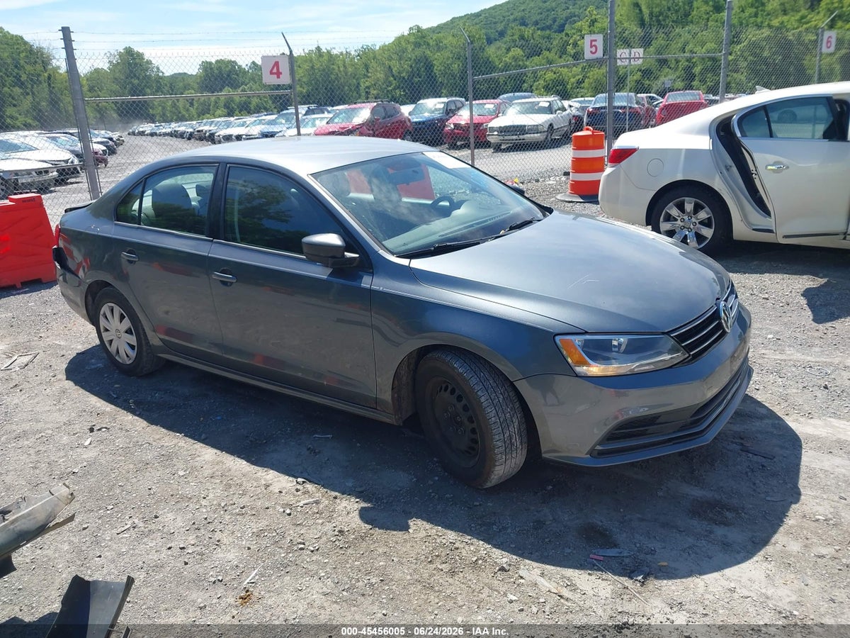 2015 VOLKSWAGEN JETTA 2.0L S