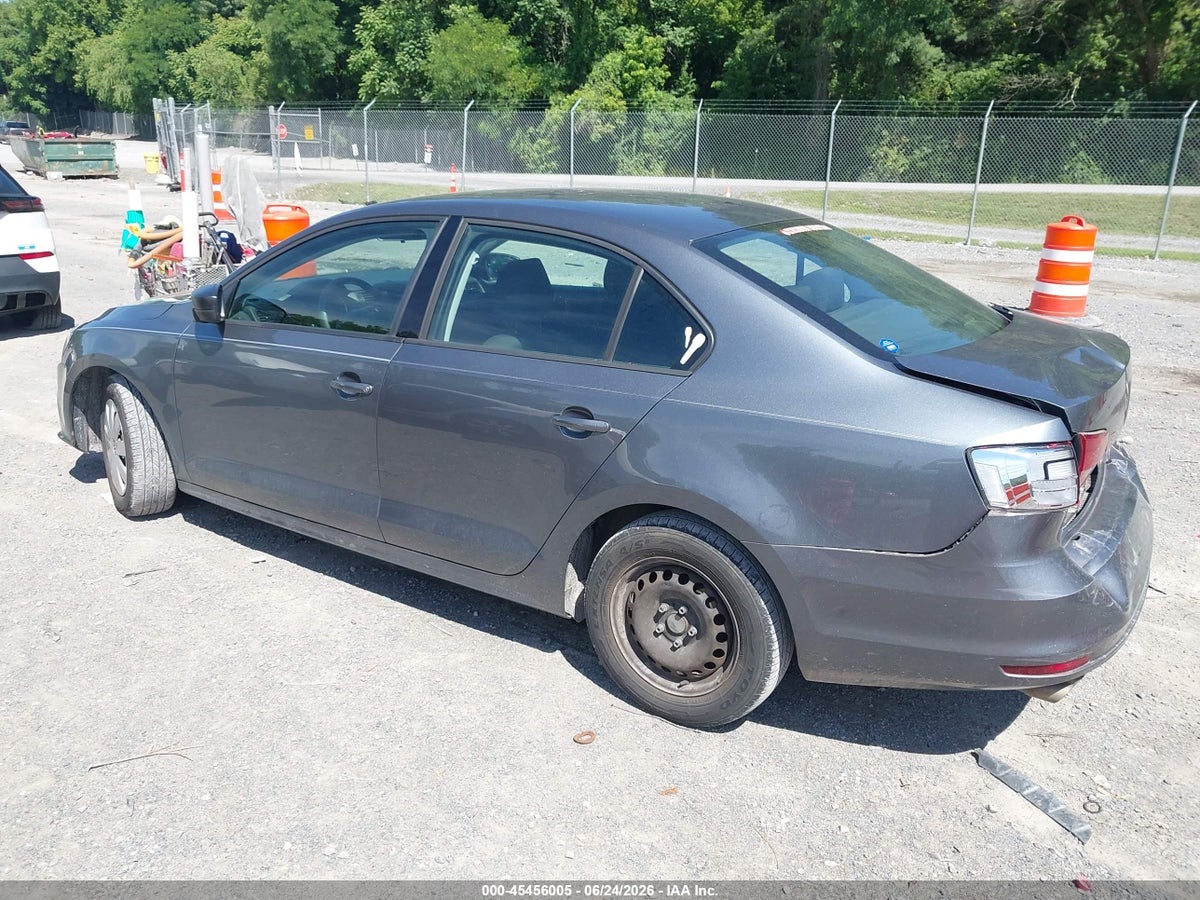 2015 VOLKSWAGEN JETTA 2.0L S — снимка 3