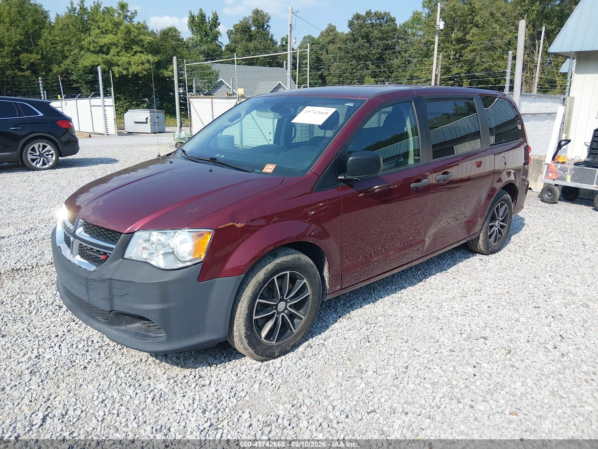 2019 DODGE GRAND CARAVAN SE — снимка 2