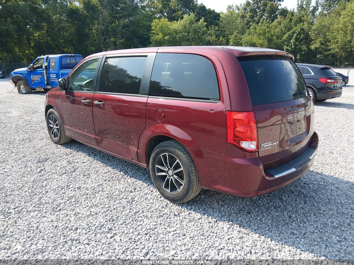 2019 DODGE GRAND CARAVAN SE — снимка 3