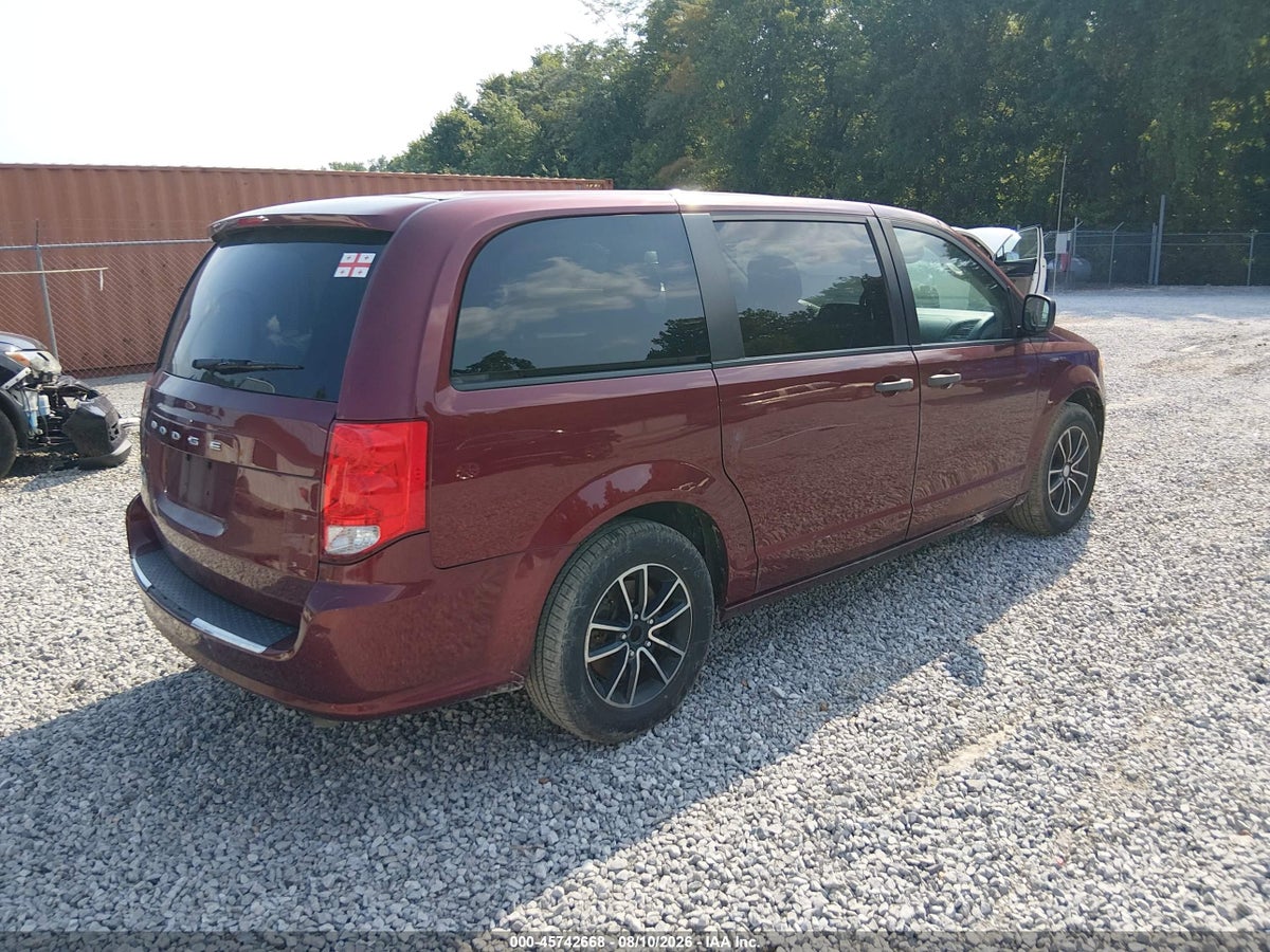 2019 DODGE GRAND CARAVAN SE — снимка 4