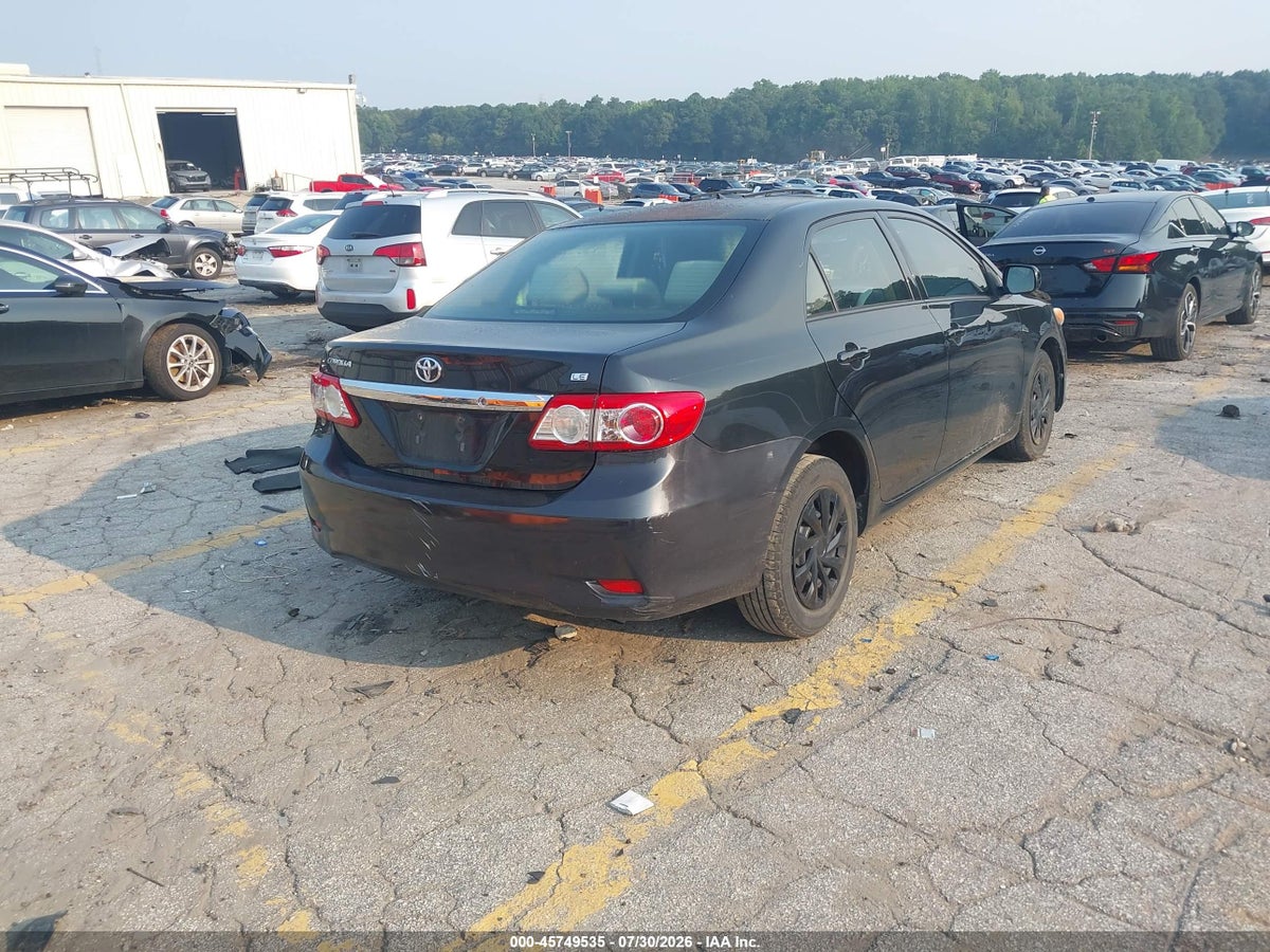 2011 TOYOTA COROLLA LE — снимка 4
