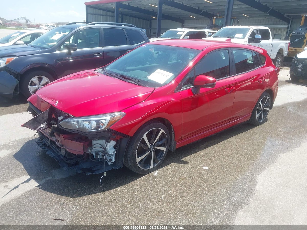 2020 SUBARU IMPREZA SPORT 5-DOOR — снимка 2