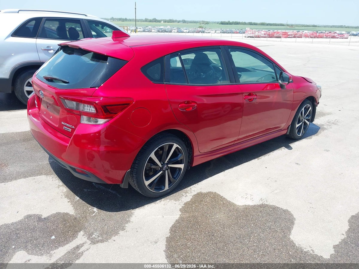2020 SUBARU IMPREZA SPORT 5-DOOR — снимка 4