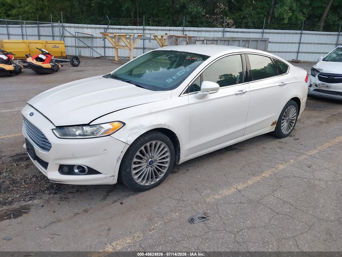2013 FORD FUSION TITANIUM — снимка 2