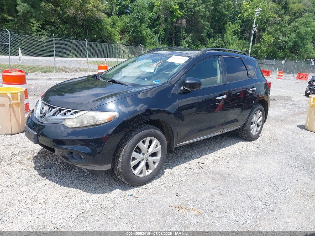 2012 NISSAN MURANO SL — снимка 2