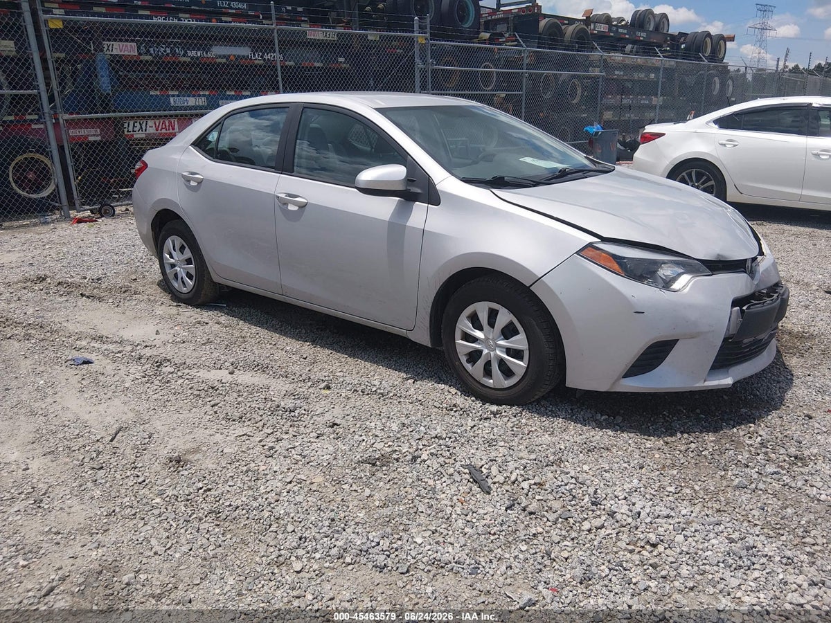 2014 TOYOTA COROLLA L