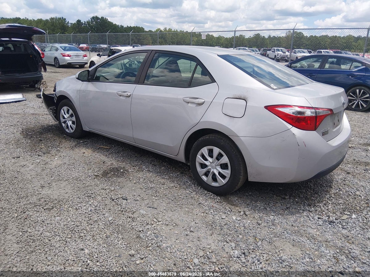 2014 TOYOTA COROLLA L — снимка 3