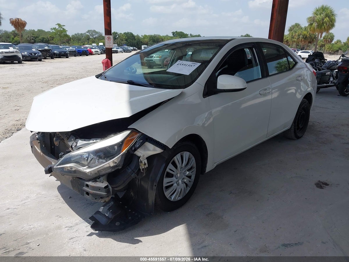 2015 TOYOTA COROLLA L — снимка 2