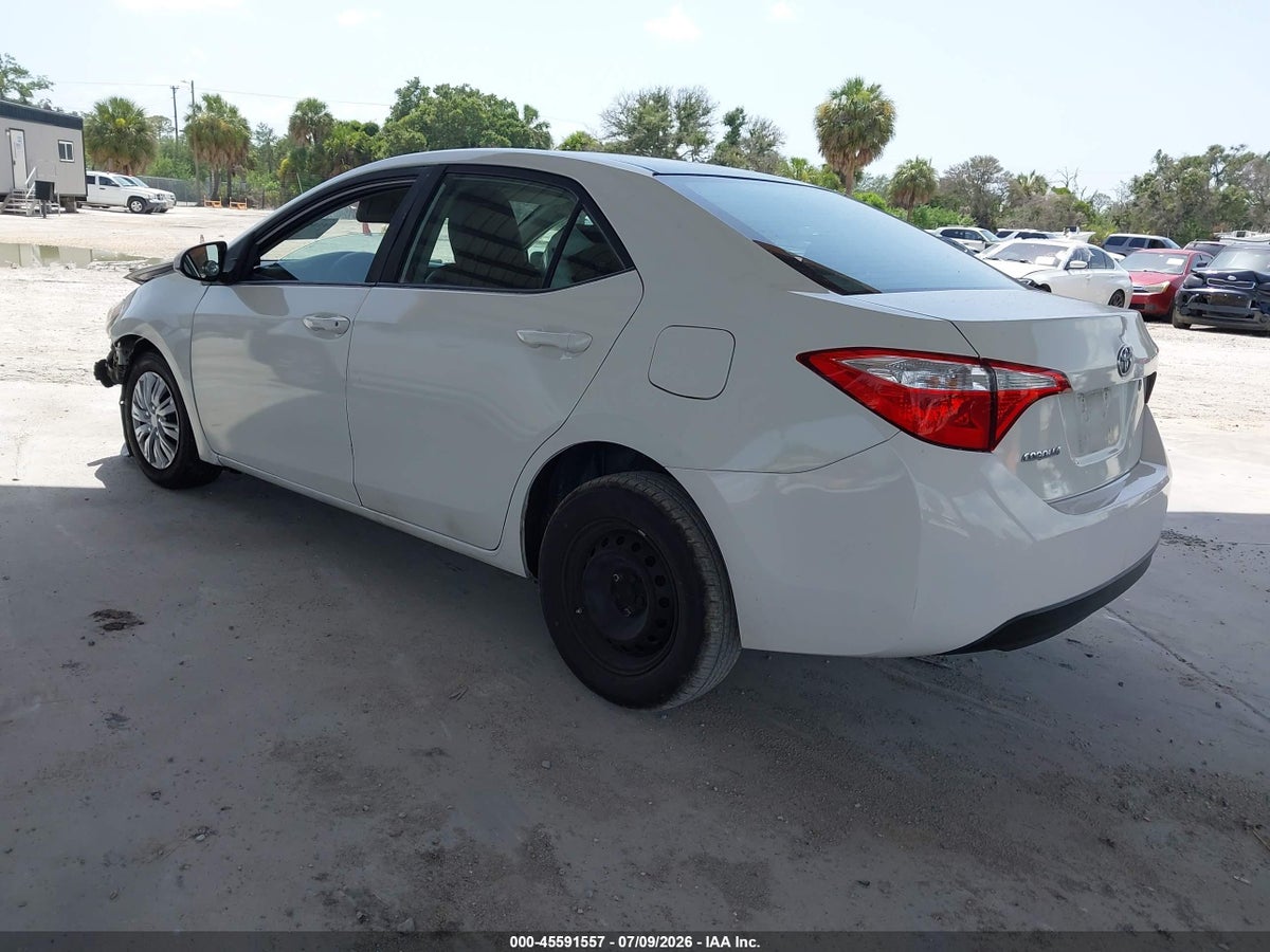 2015 TOYOTA COROLLA L — снимка 3