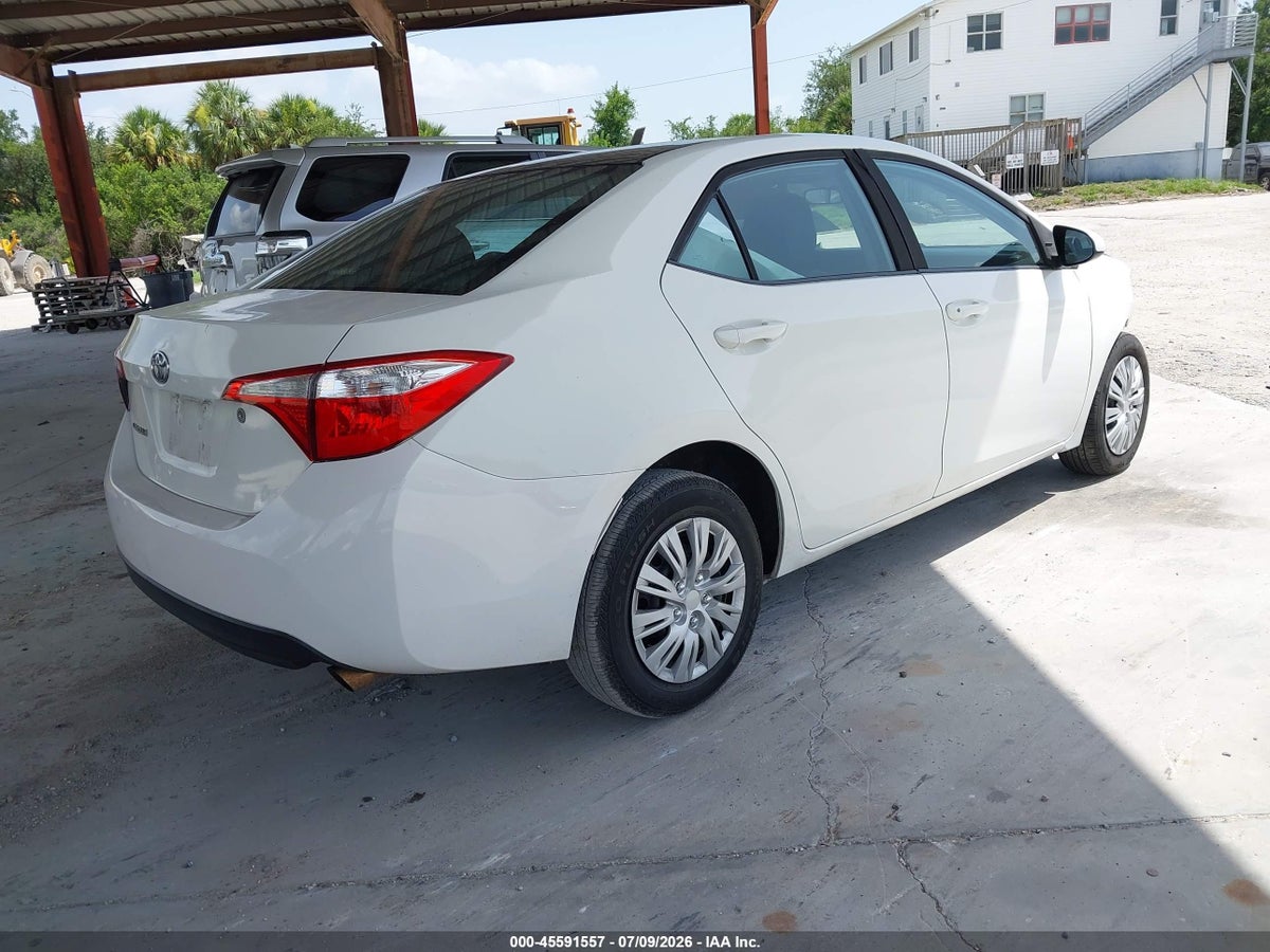 2015 TOYOTA COROLLA L — снимка 4