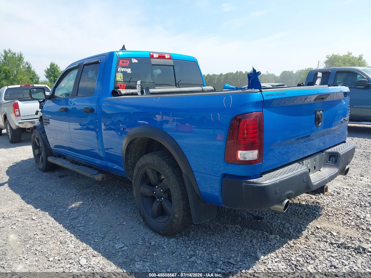 2020 RAM 1500 CLASSIC WARLOCK 4X4 6'4 BOX — снимка 3