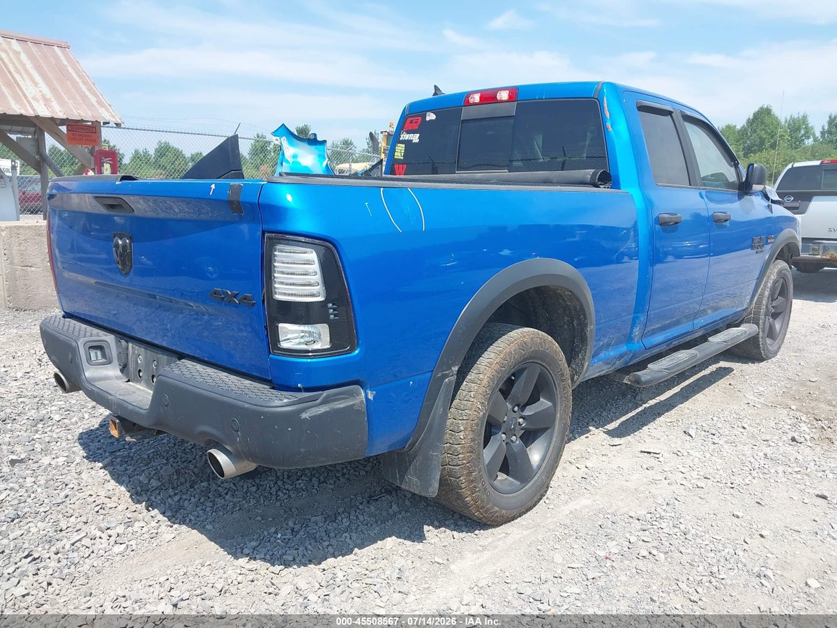 2020 RAM 1500 CLASSIC WARLOCK 4X4 6'4 BOX — снимка 4