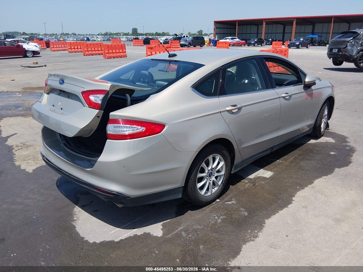 2015 FORD FUSION S — снимка 4