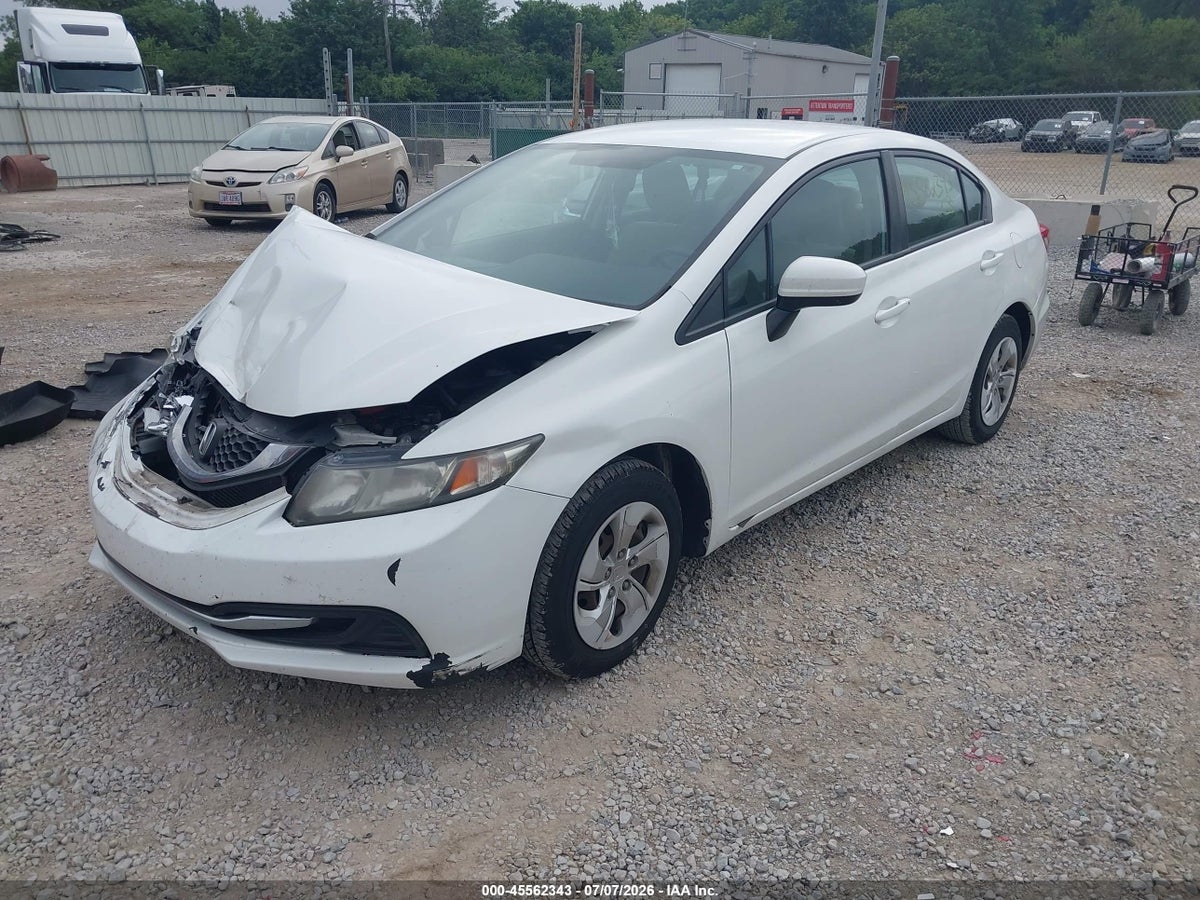 2015 HONDA CIVIC LX — снимка 2