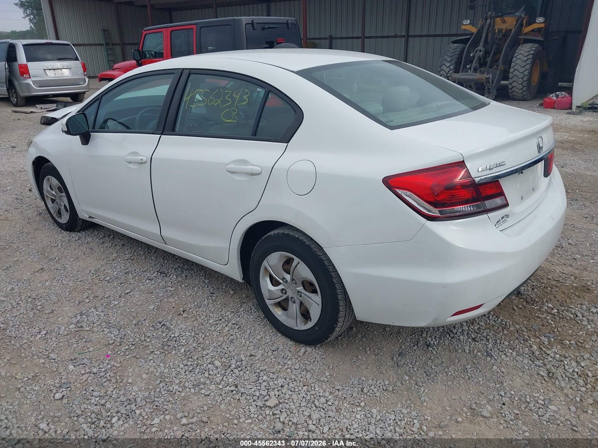 2015 HONDA CIVIC LX — снимка 3