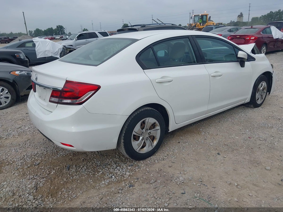 2015 HONDA CIVIC LX — снимка 4