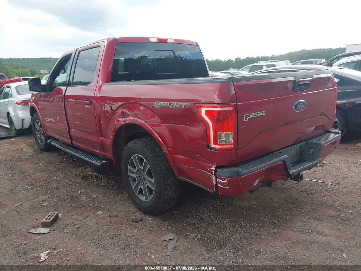 2016 FORD F-150 LARIAT/XL/XLT — снимка 3