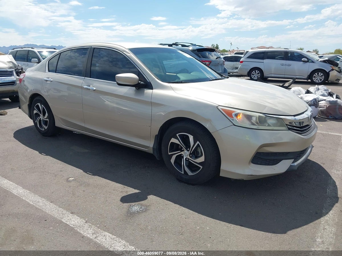 2016 HONDA ACCORD LX
