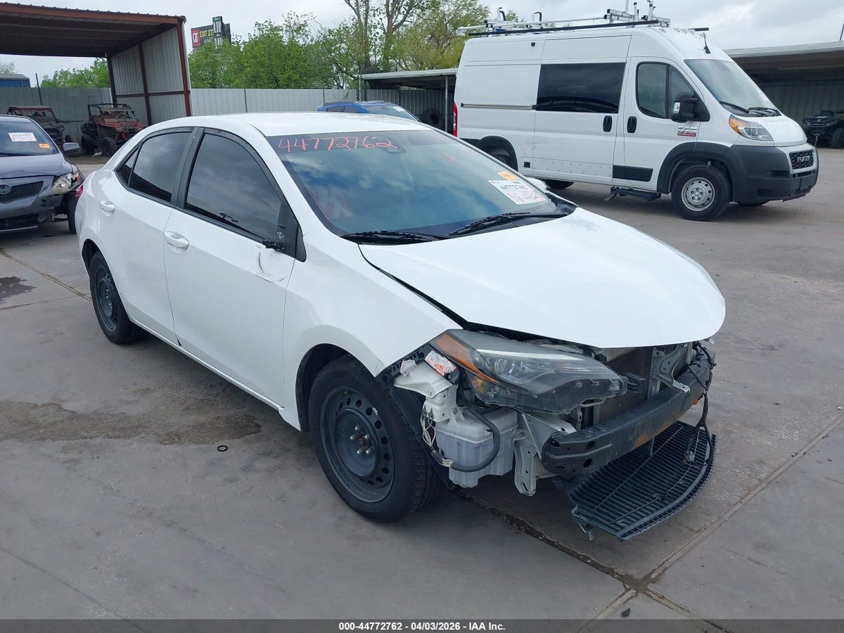 2019 TOYOTA COROLLA LE
