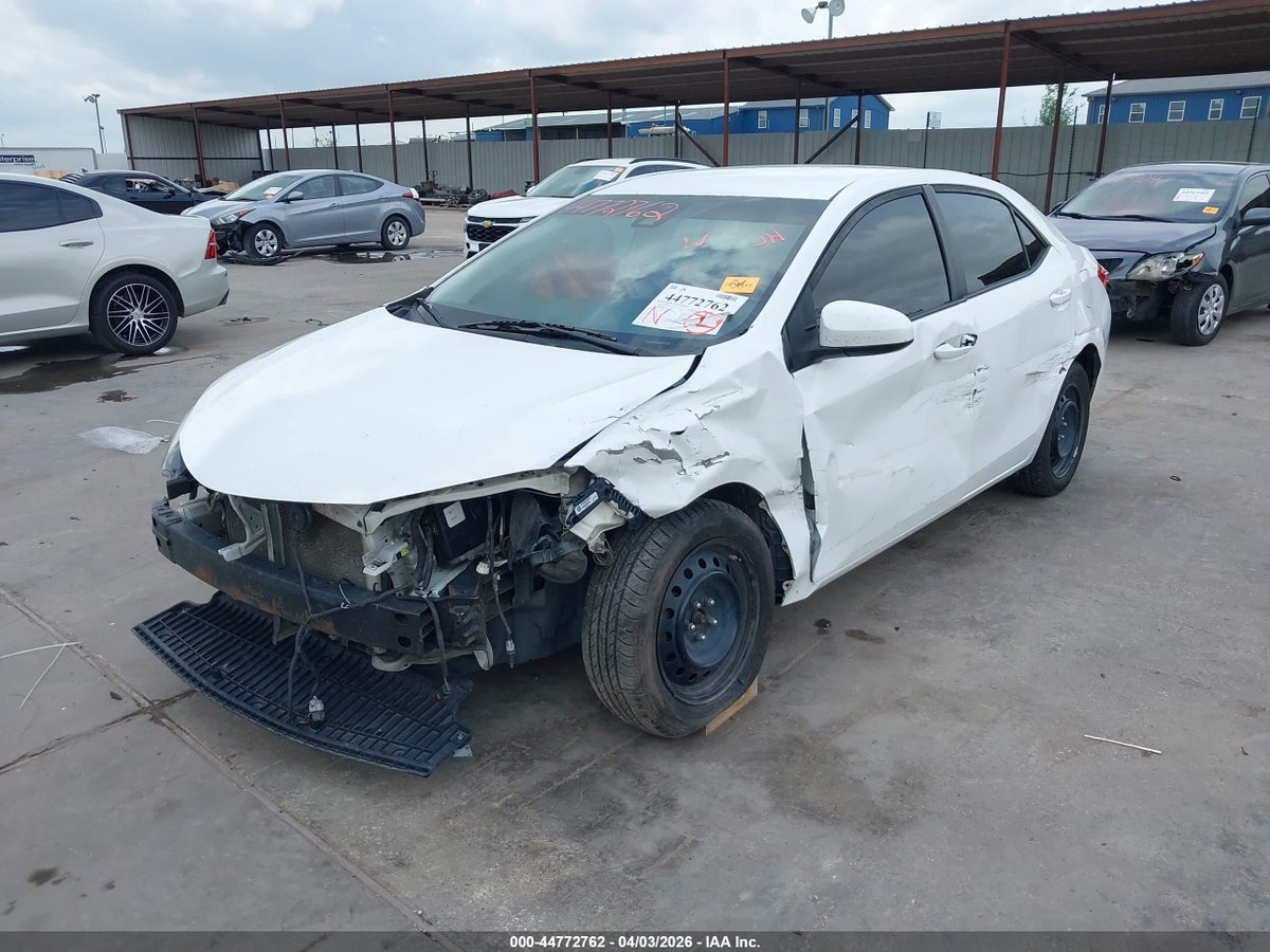 2019 TOYOTA COROLLA LE — снимка 2
