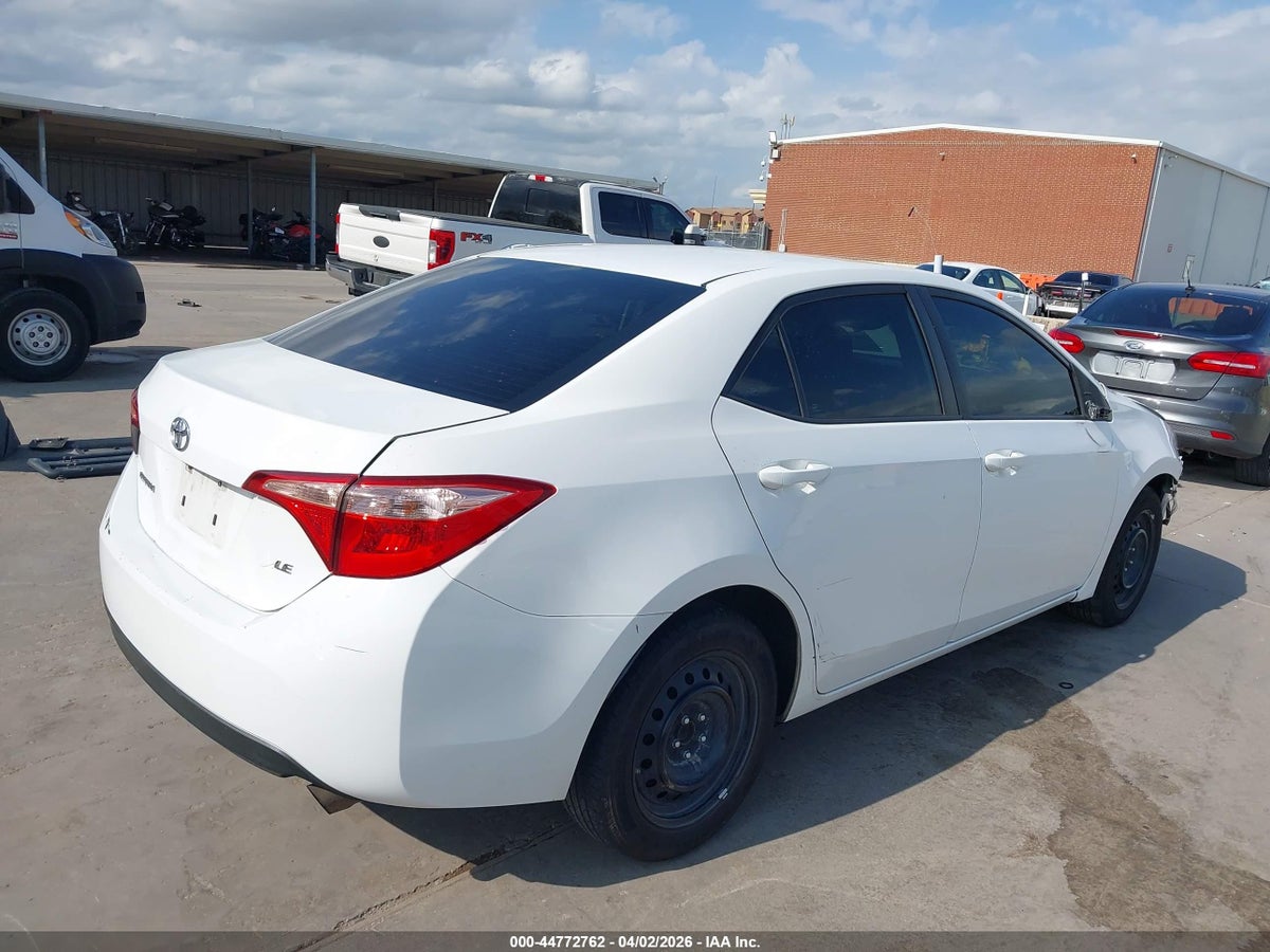 2019 TOYOTA COROLLA LE — снимка 4