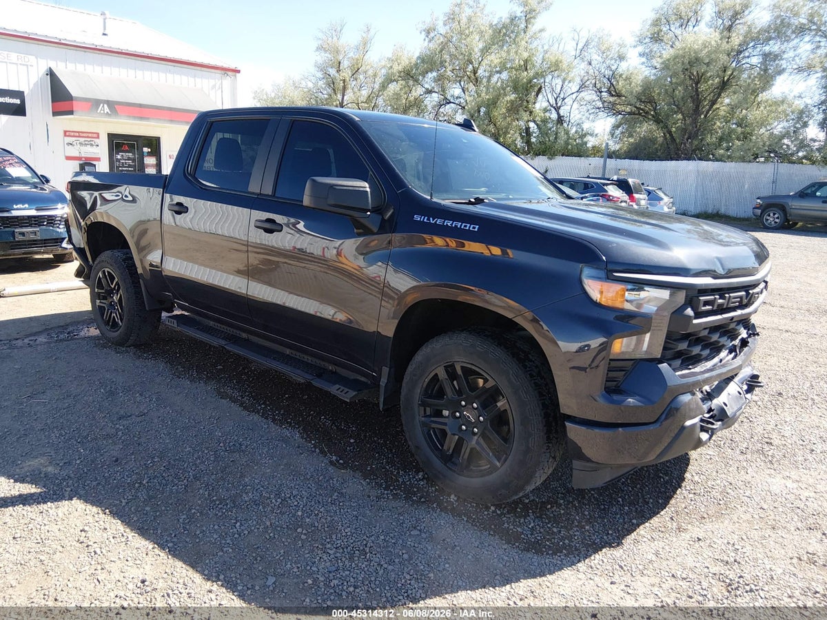 2022 CHEVROLET SILVERADO 1500 4WD SHORT BED CUSTOM
