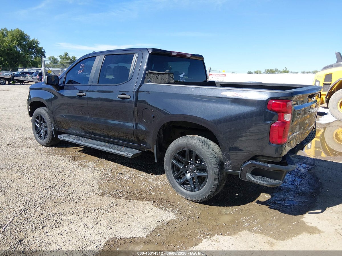2022 CHEVROLET SILVERADO 1500 4WD SHORT BED CUSTOM — снимка 3