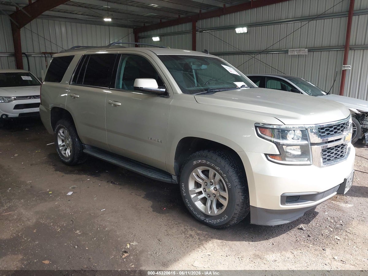 2015 CHEVROLET TAHOE LS