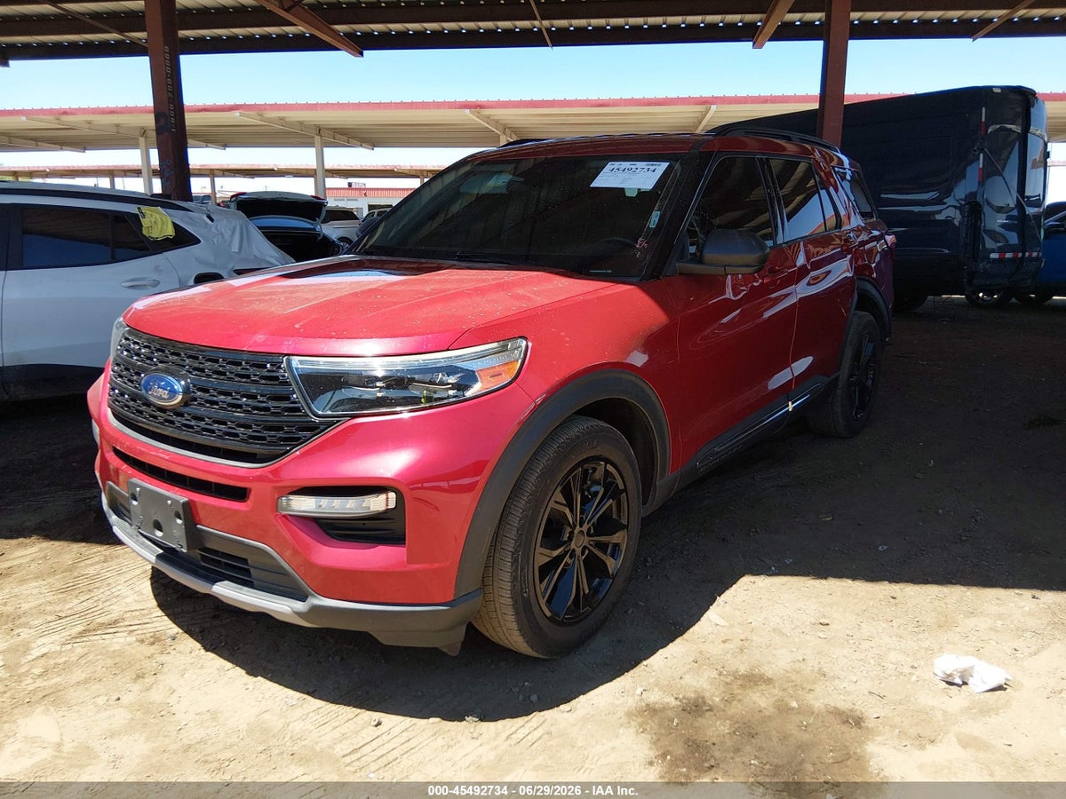 2021 FORD EXPLORER XLT — снимка 2