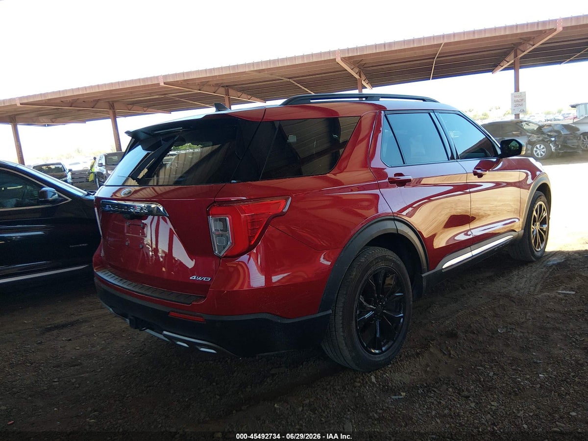 2021 FORD EXPLORER XLT — снимка 4