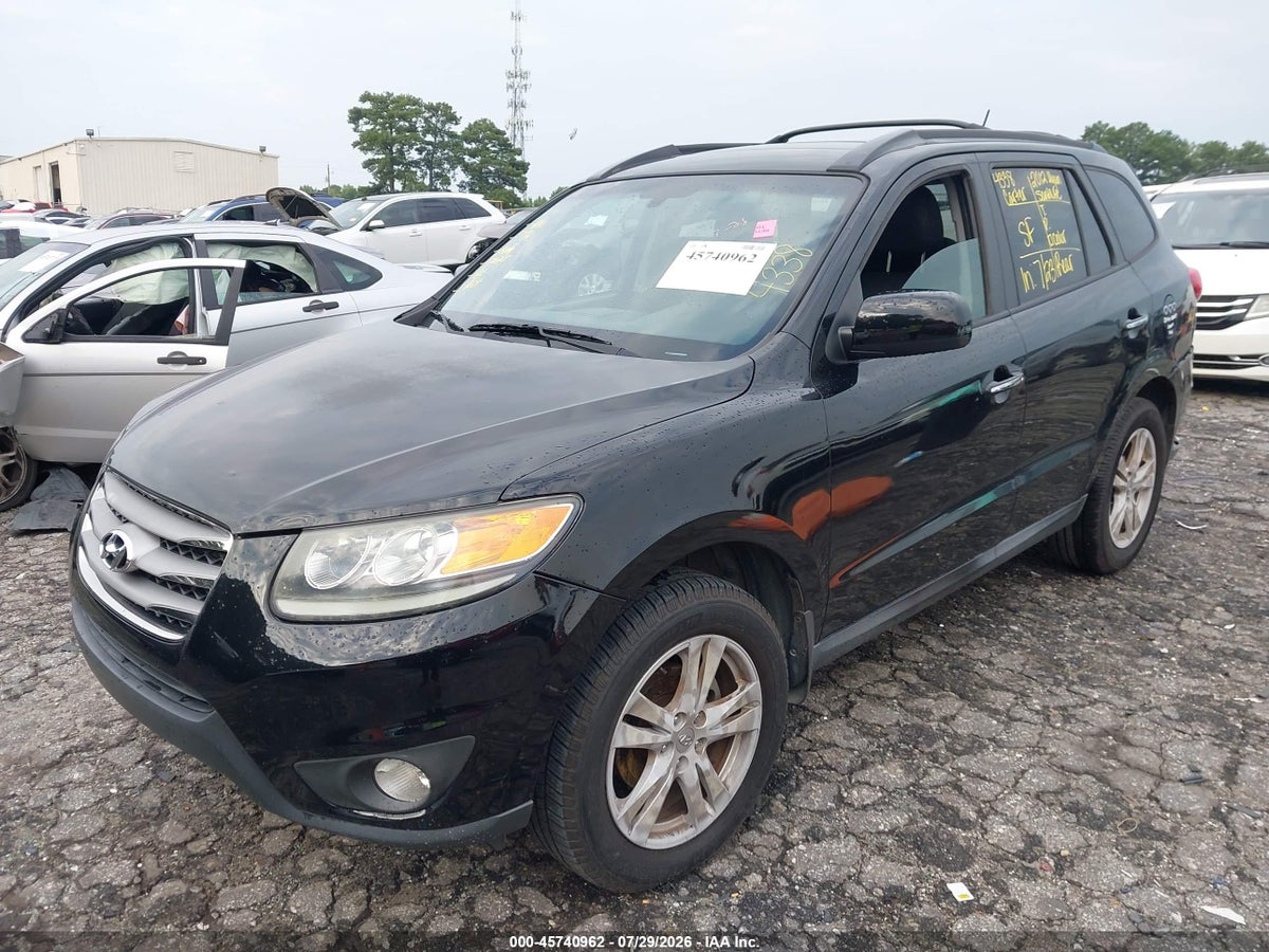 2012 HYUNDAI SANTA FE LIMITED — снимка 2