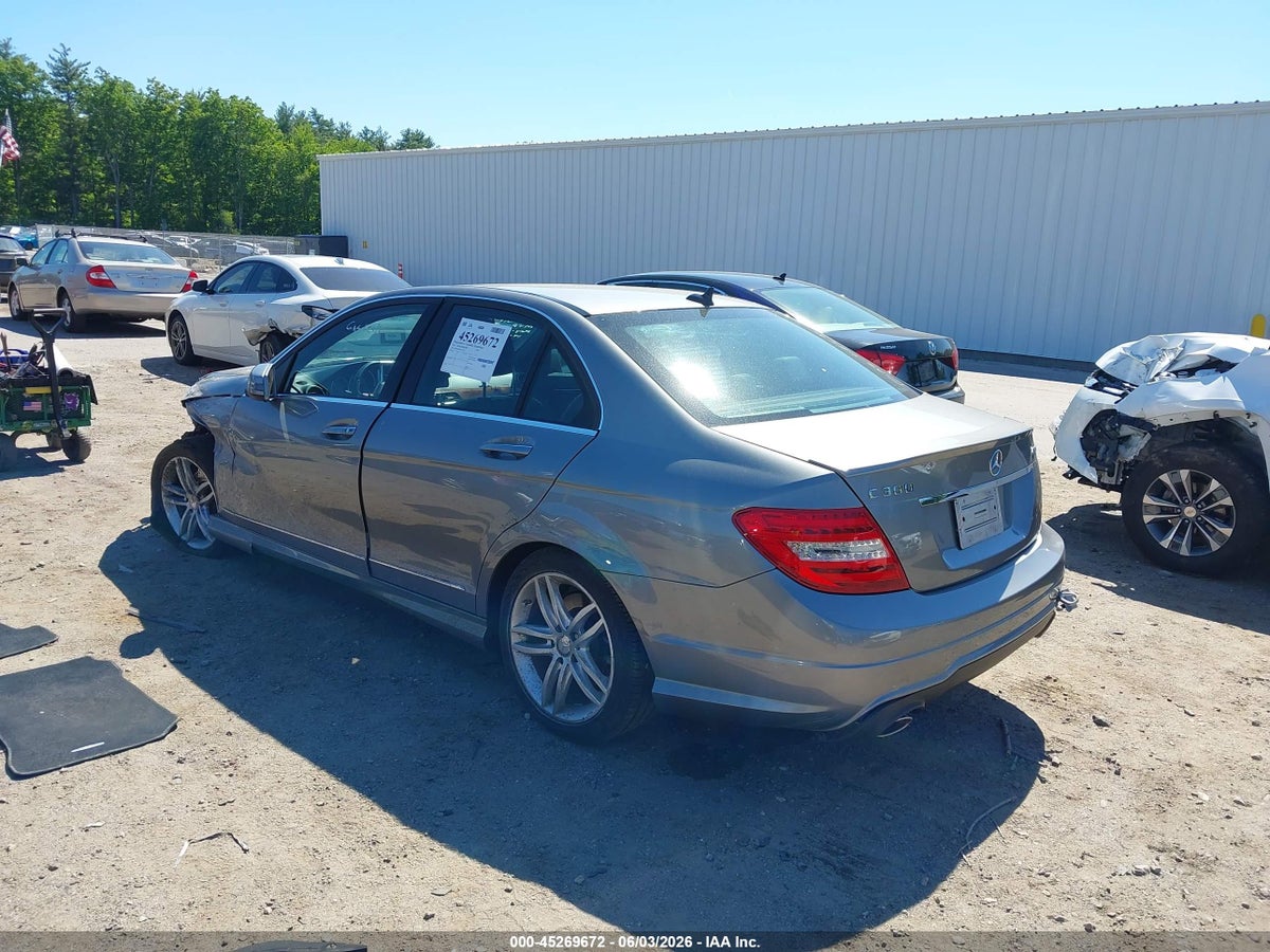 2012 MERCEDES-BENZ C 300 SPORT 4MATIC — снимка 3