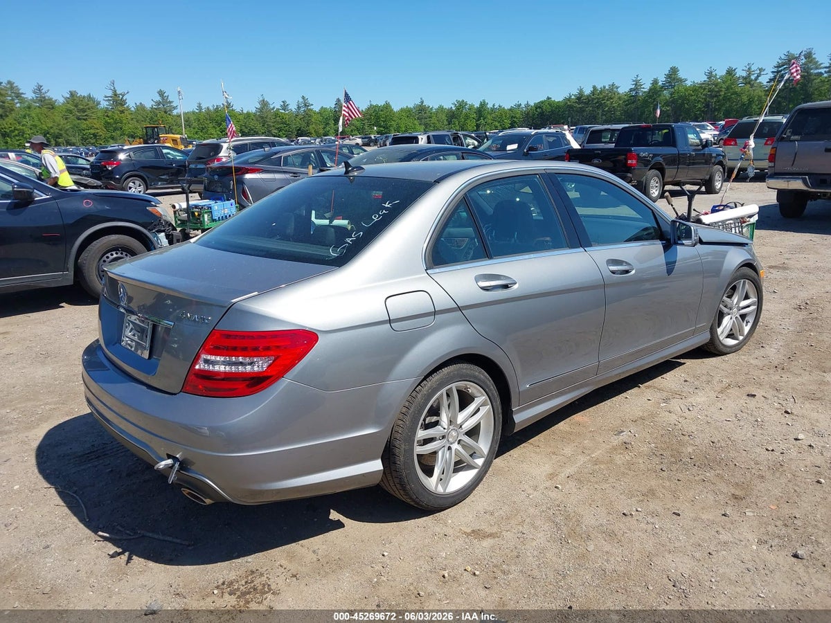 2012 MERCEDES-BENZ C 300 SPORT 4MATIC — снимка 4
