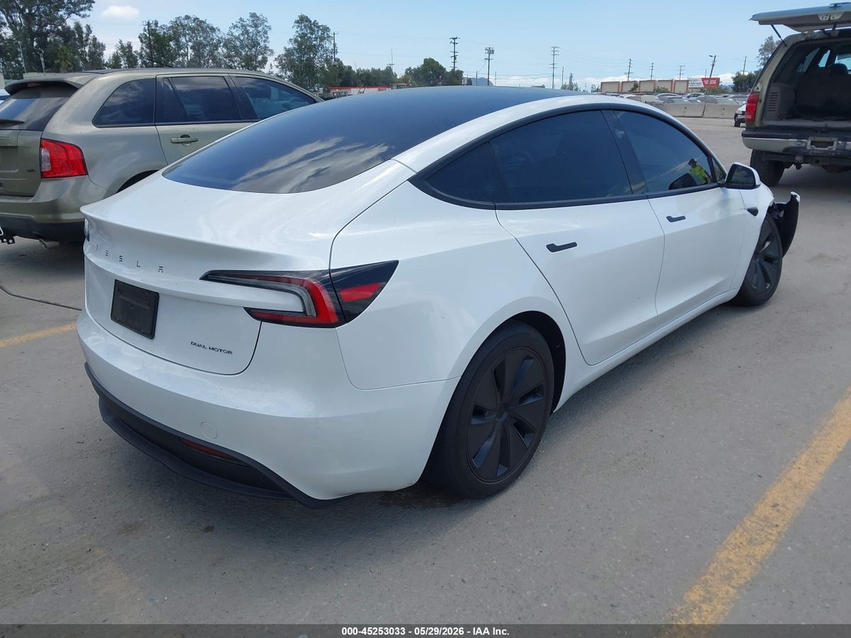 2024 TESLA MODEL 3 LONG RANGE DUAL MOTOR ALL-WHEEL DRIVE — снимка 4