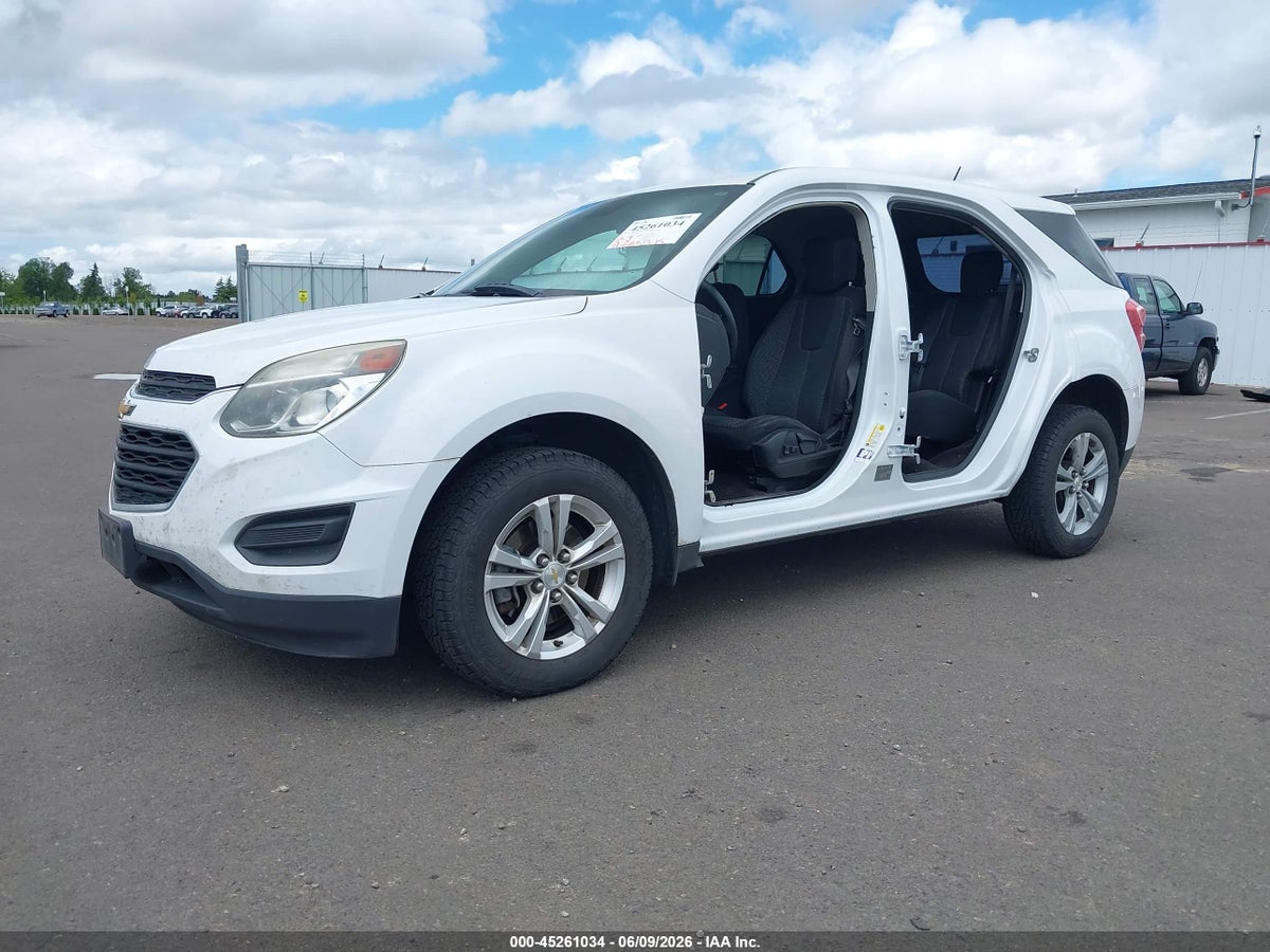 2016 CHEVROLET EQUINOX LS — снимка 2