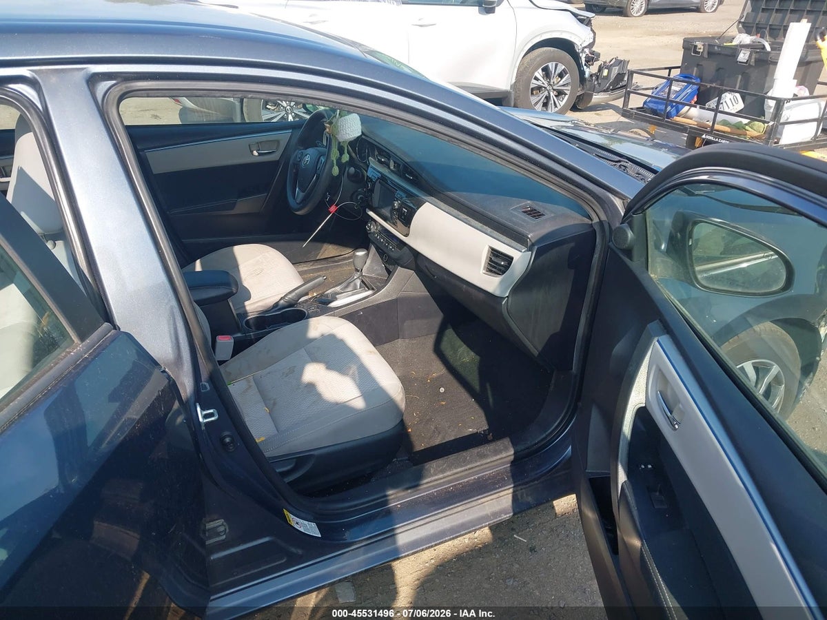 2014 TOYOTA COROLLA LE — снимка 5