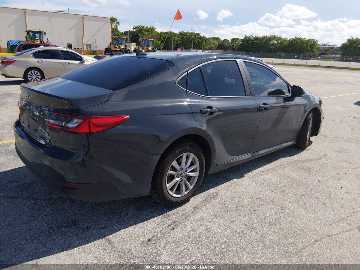 2025 TOYOTA CAMRY LE — снимка 4