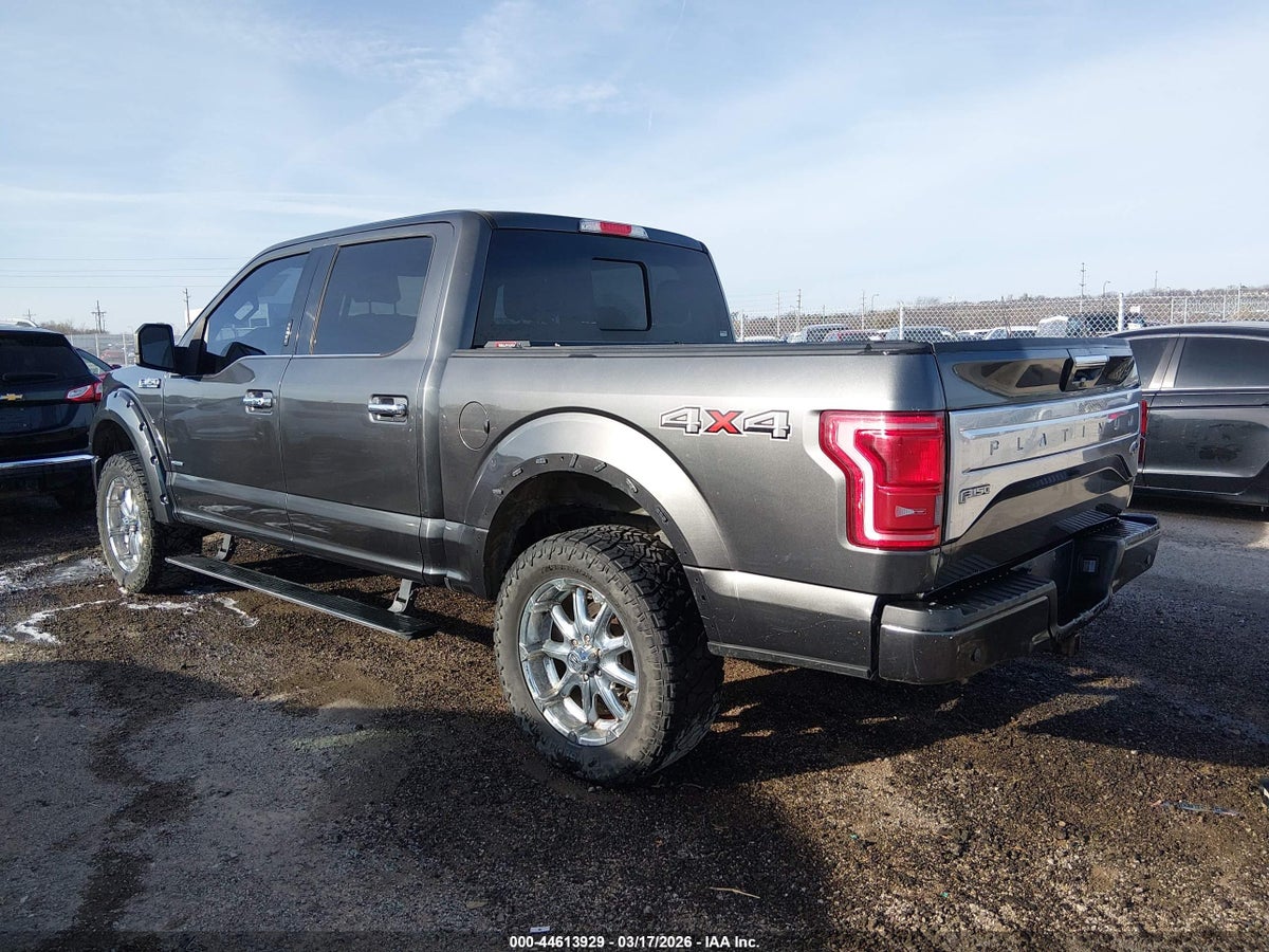 2015 FORD F-150 PLATINUM — снимка 3