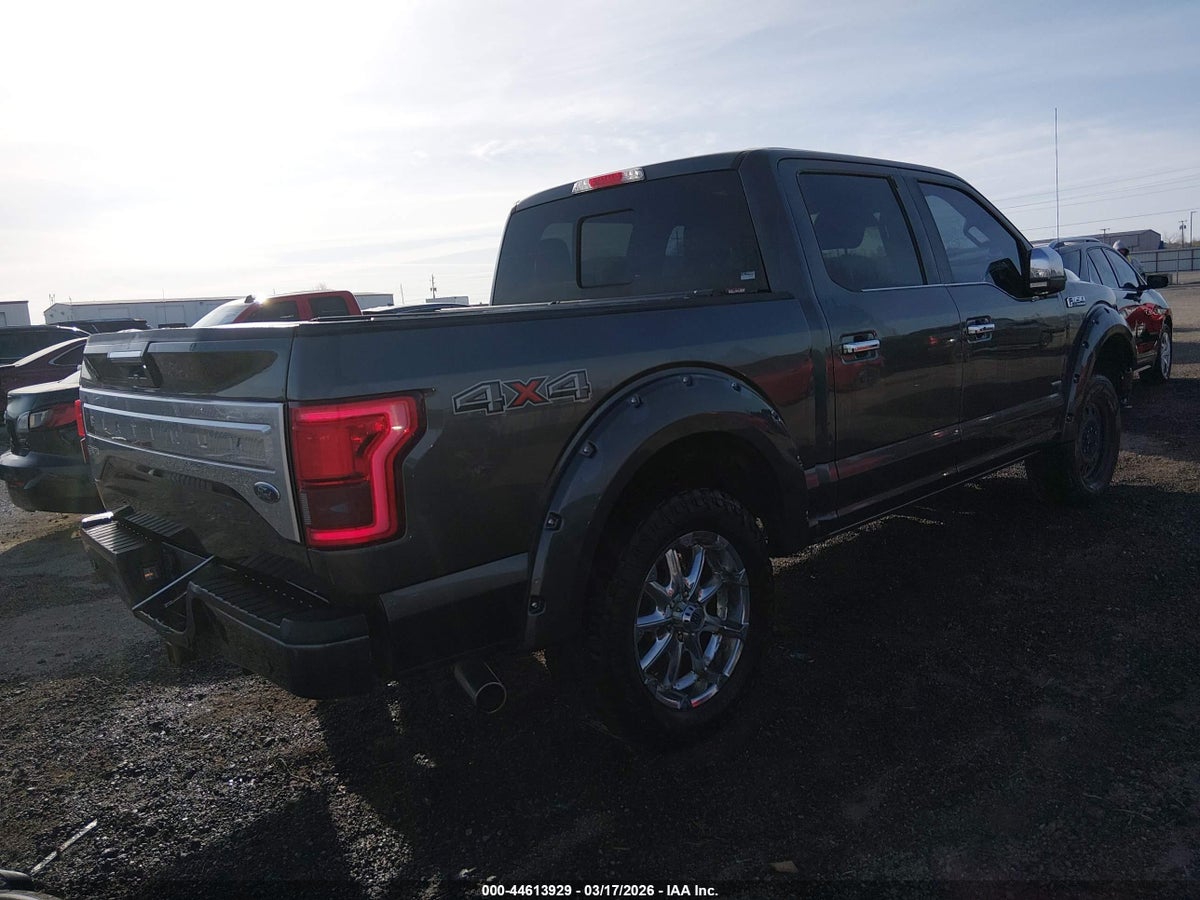 2015 FORD F-150 PLATINUM — снимка 4