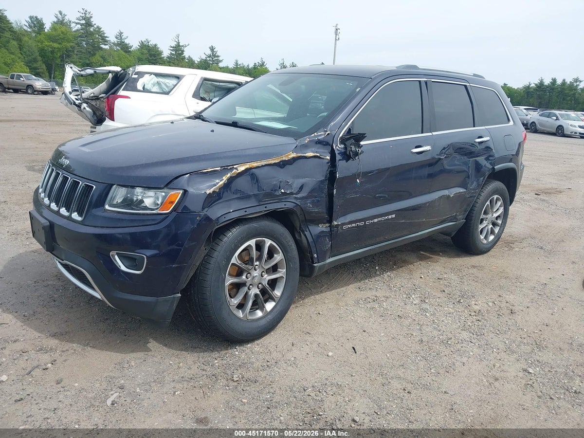 2014 JEEP GRAND CHEROKEE LIMITED — снимка 2