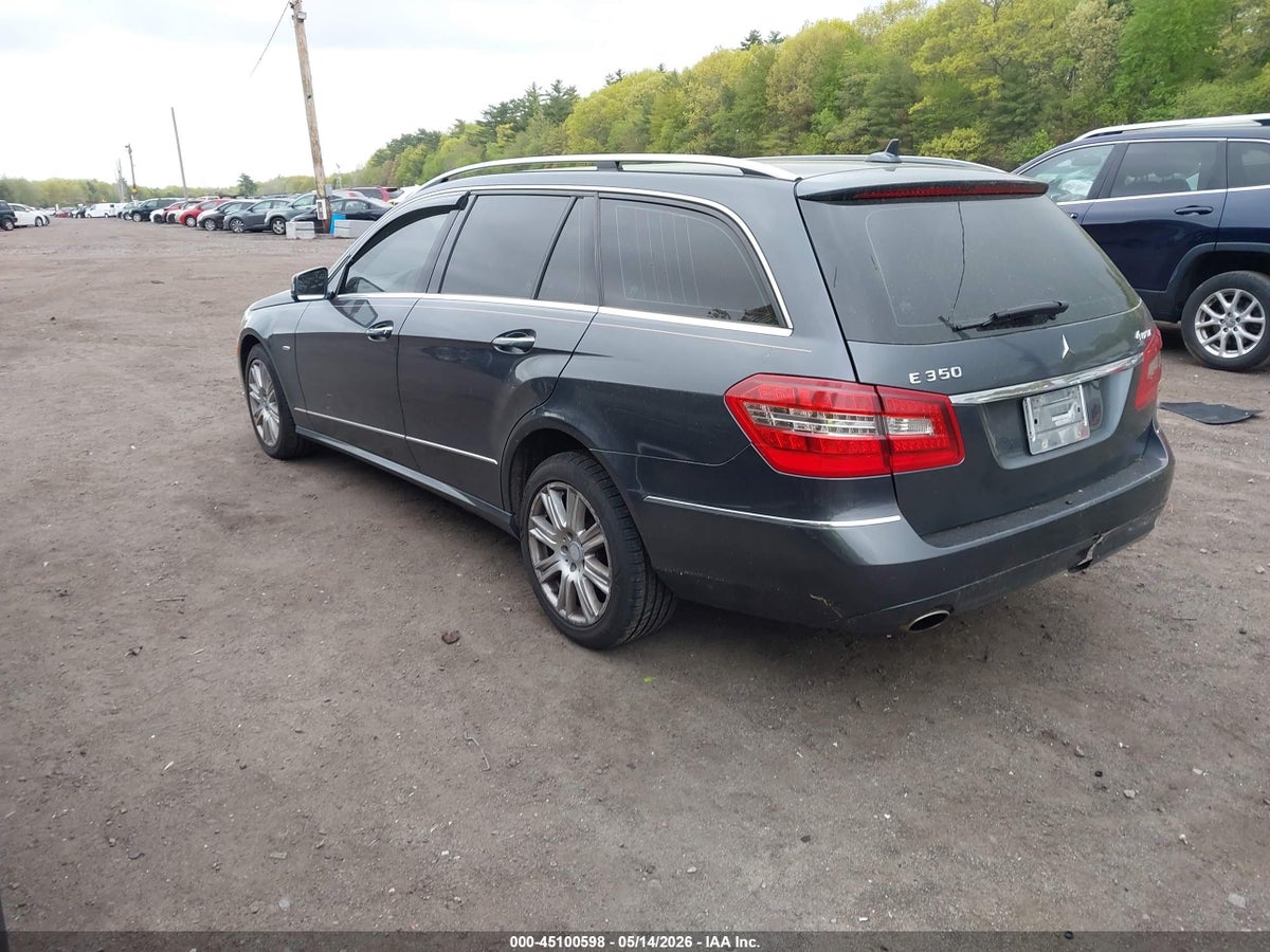 2012 MERCEDES-BENZ E 350 4MATIC — снимка 3